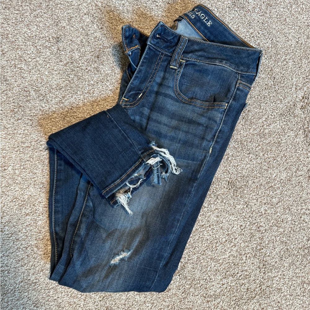 American eagle crop jeans